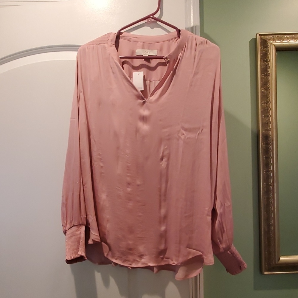 Long sleeve blouse